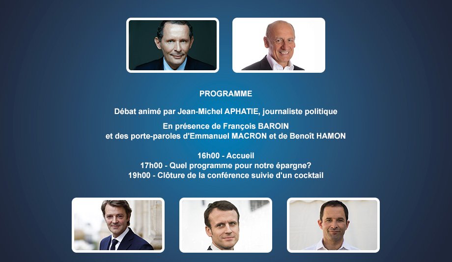 Le programme des Assises de l'Epargne et de la Fiscalité 2017